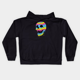 Skull Melted Kids Hoodie